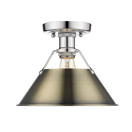 Orwell One Light Flush Mount Chrome