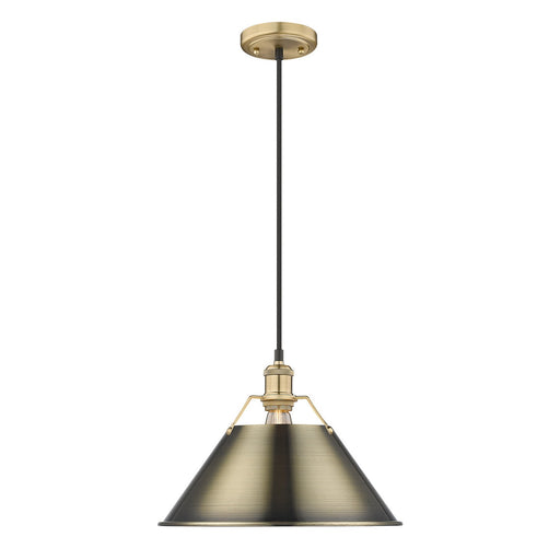 Orwell One Light Pendant Brushed Champagne Bronze
