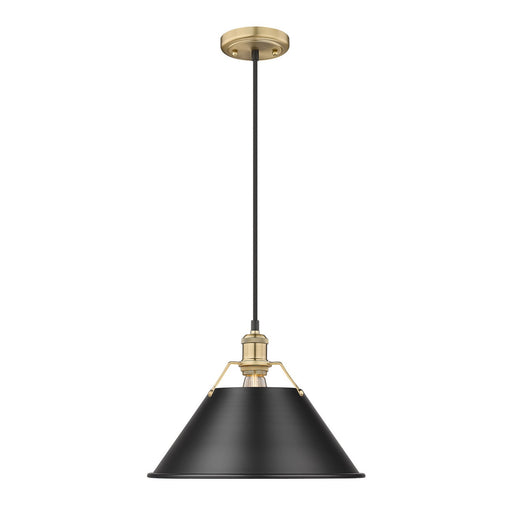 Orwell One Light Pendant Brushed Champagne Bronze
