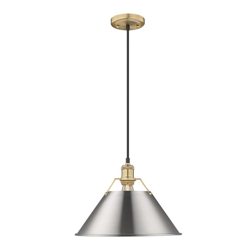 Orwell One Light Pendant Brushed Champagne Bronze