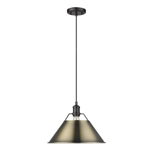 Orwell One Light Pendant Matte Black