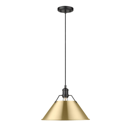 Orwell One Light Pendant Matte Black