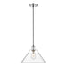 Golden - 3306-L CH-CLR - One Light Pendant - Orwell - Chrome