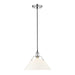Golden - 3306-L CH-OP - One Light Pendant - Orwell - Chrome