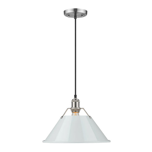 Orwell One Light Pendant Pewter
