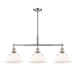 Golden - 3306-LP PW-OP - Three Light Linear Pendant - Orwell - Pewter
