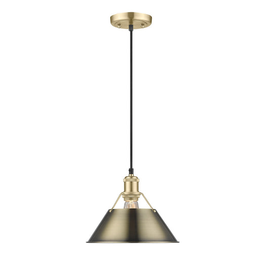 Orwell One Light Pendant Brushed Champagne Bronze