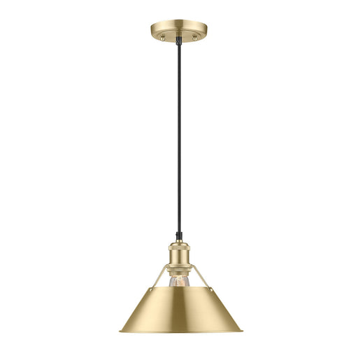 Orwell One Light Pendant Brushed Champagne Bronze