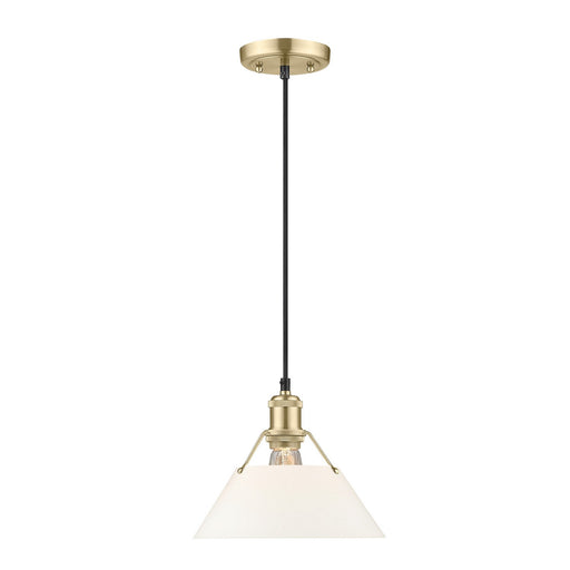 Orwell One Light Pendant Brushed Champagne Bronze