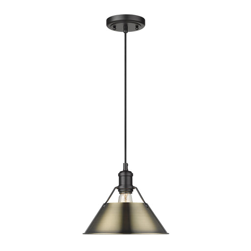 Orwell One Light Pendant Matte Black