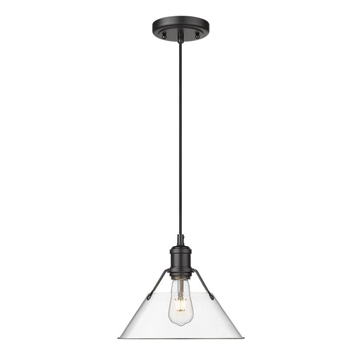 Orwell One Light Pendant Matte Black