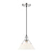 Golden - 3306-M CH-OP - One Light Pendant - Orwell - Chrome