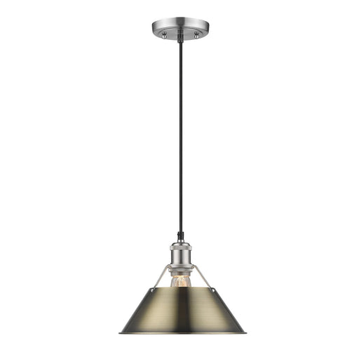 Orwell One Light Pendant Pewter