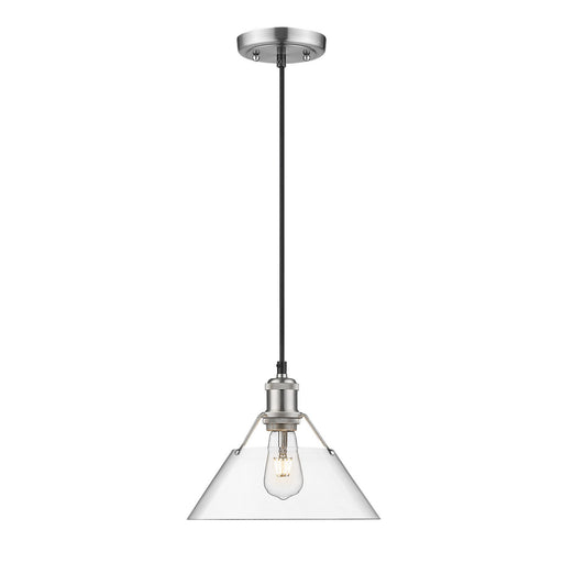Orwell One Light Pendant Pewter