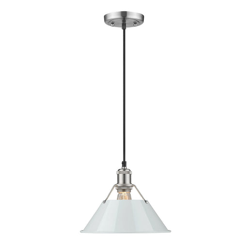 Orwell One Light Pendant Pewter
