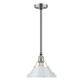 Golden - 3306-M PW-DB - One Light Pendant - Orwell - Pewter