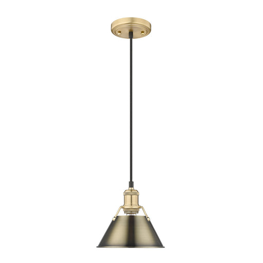 Orwell One Light Mini Pendant Brushed Champagne Bronze