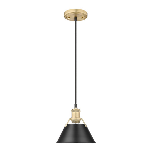 Orwell One Light Mini Pendant Brushed Champagne Bronze