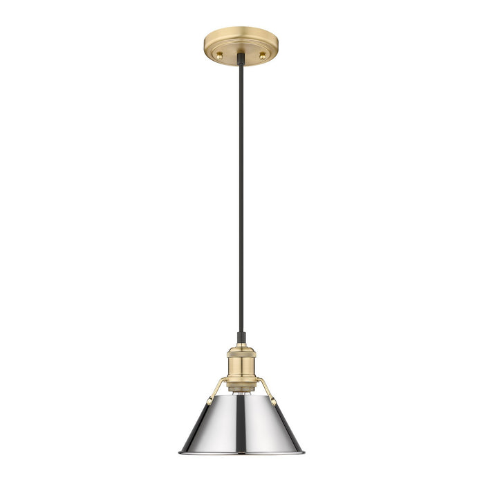 Golden - 3306-S BCB-CH - One Light Mini Pendant - Orwell - Brushed Champagne Bronze