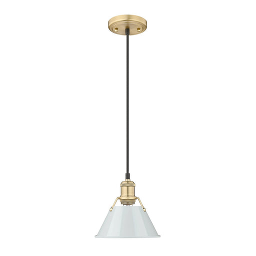 Orwell One Light Mini Pendant Brushed Champagne Bronze