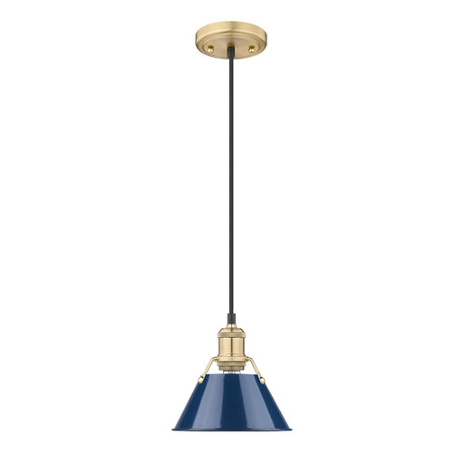 Orwell One Light Mini Pendant Brushed Champagne Bronze