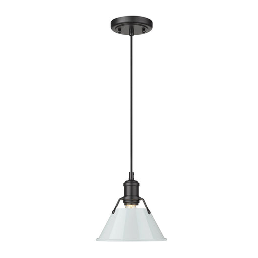 Orwell One Light Mini Pendant Matte Black