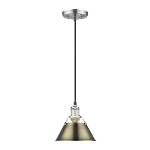 Orwell One Light Mini Pendant Pewter