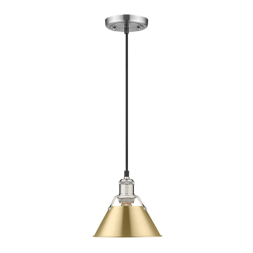 Orwell One Light Mini Pendant Pewter