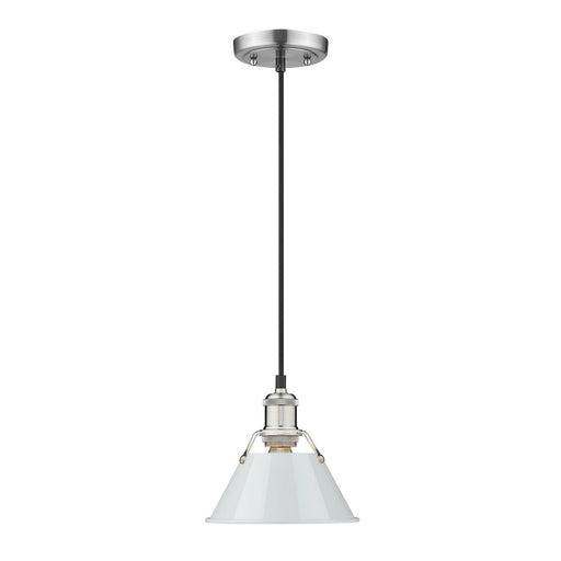Orwell One Light Mini Pendant Pewter