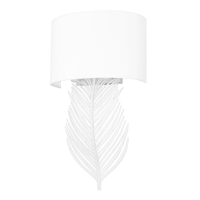 Golden - 6930-WSC WHT-MWS - Two Light Wall Sconce - Cay - Matte White