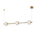ET2 - E11083-124NAB - LED Linear Pendant - Elysian - Natural Aged Brass