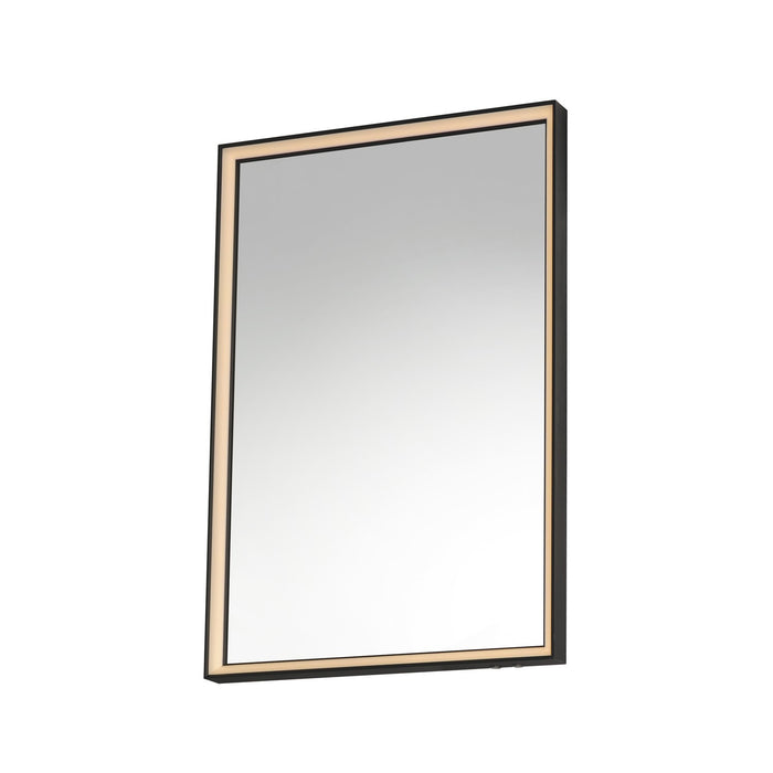 ET2 - E42061-BBK - LED Mirror - Bevel - Brushed Black