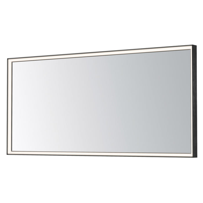 ET2 - E42064-BBK - LED Mirror - Bevel - Brushed Black