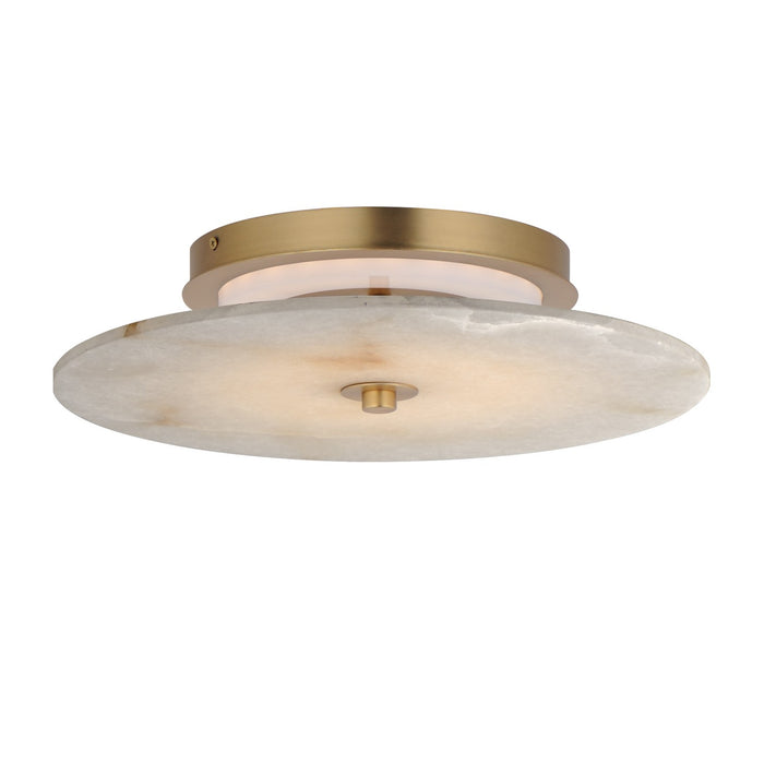 Maxim - 18202WANAB - LED Wall Sconce/Flush Mount - Quarry - Natural Aged Brass