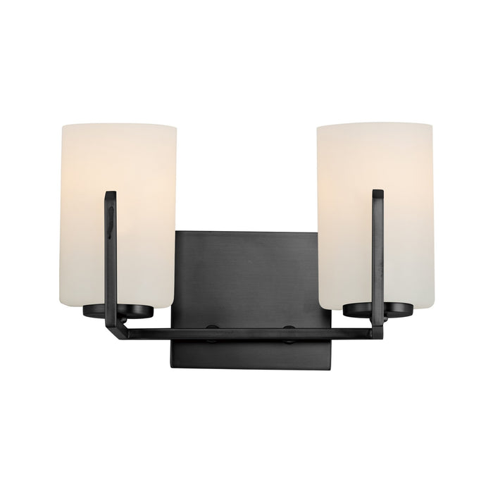 Maxim - 21282SWBK - Two Light Bath Vanity - Dart - Black