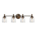 Maxim - 21354CRANB - Four Light Bath Vanity - Swirl - Antique Bronze