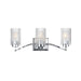 Maxim - 21373CRPN - Three Light Bath Vanity - Rigata - Polished Nickel