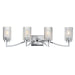 Maxim - 21374CRPN - Four Light Bath Vanity - Rigata - Polished Nickel