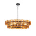 Maxim - 21823AMGM - Four Light Chandelier - Loren - Gunmetal