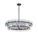 Maxim - 21823TCGM - Four Light Chandelier - Loren - Gunmetal