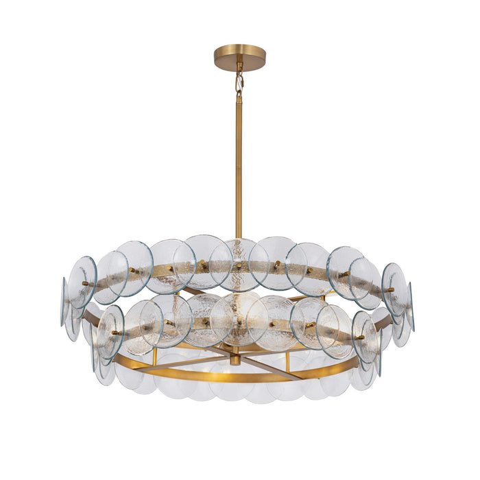 Maxim - 21823TCWBR - Four Light Chandelier - Loren - Weathered Brass