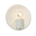 Justice Designs - CER-7051-BIS-BRSS - One Light Wall Sconce - Ambiance - Bisque