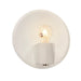 Justice Designs - CER-7051-MAT-BRSS - One Light Wall Sconce - Ambiance - Matte White