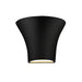 Justice Designs - CER-8810-BLK - Lantern - Ambiance - Gloss Black