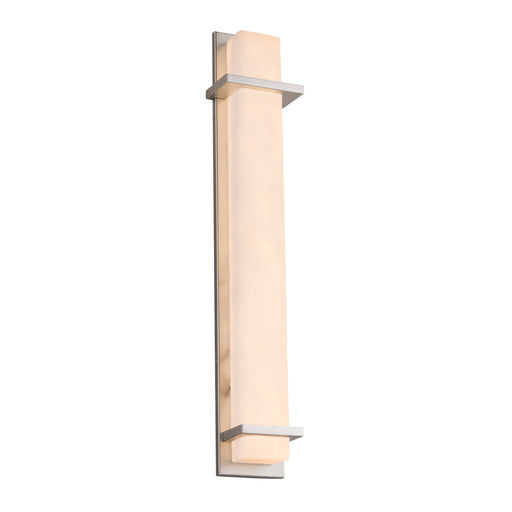 Justice Designs - CLD-7616W-NCKL - LED Outdoor Wall Sconce - Clouds - Brushed Nickel