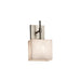 Justice Designs - CLD-8417-55-NCKL - One Light Wall Sconce - Clouds - Brushed Nickel