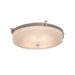 Justice Designs - CLD-8985-DBRZ - Two Light Flush-Mount - Clouds - Dark Bronze