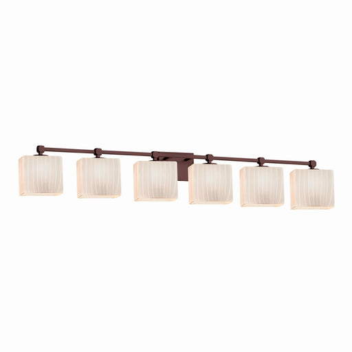 Fusion Six Light Bath Bar