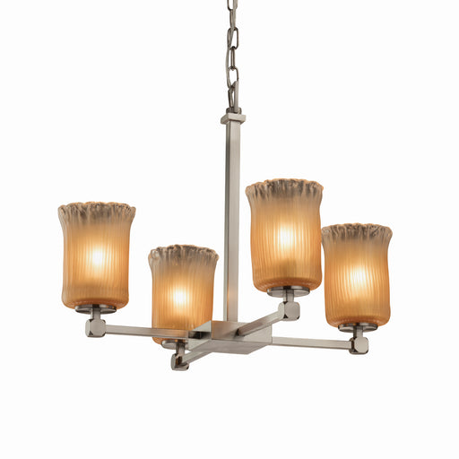 Veneto Luce Four Light Chandelier