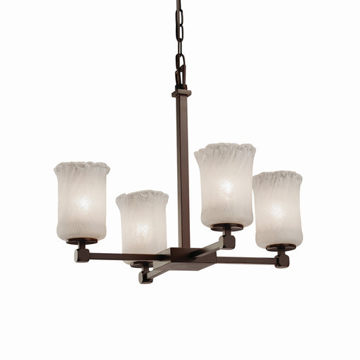 Veneto Luce Four Light Chandelier